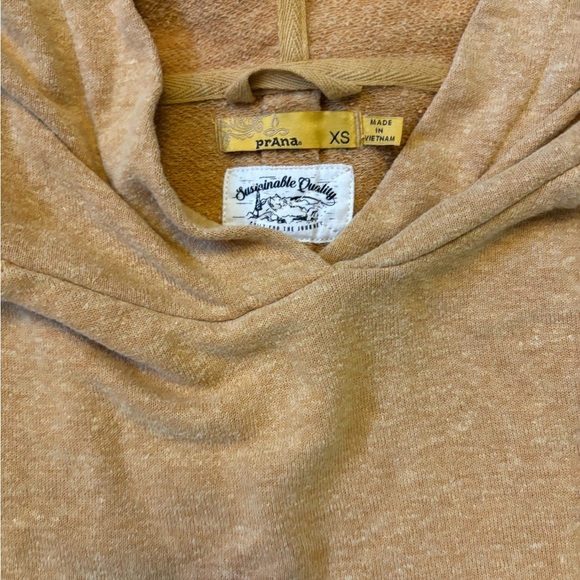 Prana Tan Casual Hoodie - Picture 2 of 2